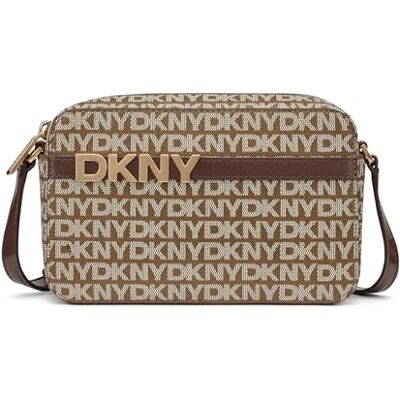 DKNY , AVRIL CAMERA väska, CHINO/CHOCOLATE, 1SZ DKNY , AVRIL CAMERA väska, CHINO/CHOCOLATE, 1SZ
