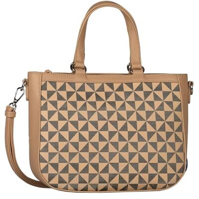 Gabor Meribags dam shopper, axelväska, dragkedja, medelstor, svart, svart, modern Gabor Meribags dam shopper, axelväska, dragkedja, medelstor, svart, svart, modern