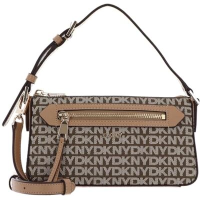 DKNY Dam Bryant Ave Top Zip Demi Crossbody, Chino/cappuccino DKNY Dam Bryant Ave Top Zip Demi Crossbody, Chino/cappuccino