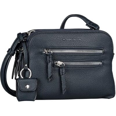 TOM TAILOR Winona dam axelväska crossbody bag liten, blå, Small TOM TAILOR Winona dam axelväska crossbody bag liten, blå, Small