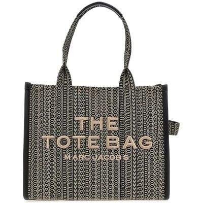Marc Jacobs The Large Tote, damväska, Beige Multi Marc Jacobs The Large Tote, damväska, Beige Multi