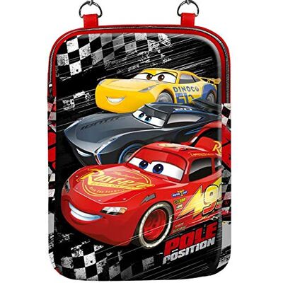 Disney Cars 3-polig axelväska, 29 cm, svart () Disney Cars 3-polig axelväska, 29 cm, svart ()