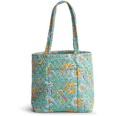 Vera Bradley kvinnors bomull tygväska handväska, grön, en storlek, gRÖN, en storlek Vera Bradley kvinnors bomull tygväska handväska, grön, en storlek, gRÖN, en storlek