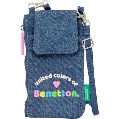 safta Benetton Denim Plånbok, Standard mobiltelefonplånbok, bekväm och mångsidig, kvalitet och styrka, 19 x 10 cm, jeansfärg, Cowgirl, Estándar, tillfällig safta Benetton Denim Plånbok, Standard mobiltelefonplånbok, bekväm och mångsidig, kvalitet och styrka, 19 x 10 cm, jeansfärg, Cowgirl, Estándar, tillfällig