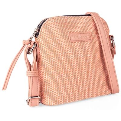 Lois Crossbody Väskor för kvinnor Liten handväska i syntetiskt lädermaterial Axelväskor kvinnor med justerbar rem. Liten crossbodyväska för kvinnor med framficka Små handväskor kvinnor f, Rosa Lois Crossbody Väskor för kvinnor Liten handväska i syntetiskt lädermaterial Axelväskor kvinnor med justerbar rem. Liten crossbodyväska för kvinnor med framficka Små handväskor kvinnor f, Rosa