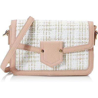 Geox Dam D TALYIA-väska, Off White/Rose, Off White/Rose Geox Dam D TALYIA-väska, Off White/Rose, Off White/Rose