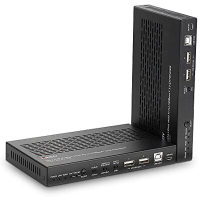 LINDY 100 m Cat.6 HDMI 4K60 HDBaseT 3.0 KVM-förlängare LINDY 100 m Cat.6 HDMI 4K60 HDBaseT 3.0 KVM-förlängare