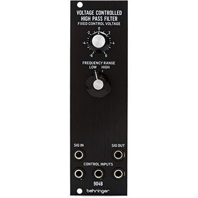 Behringer 904B VOLTAGE CONTROLLED HIGH PASS FILTER Legendarisk analog högpass VCF-modul för Eurorack Behringer 904B VOLTAGE CONTROLLED HIGH PASS FILTER Legendarisk analog högpass VCF-modul för Eurorack