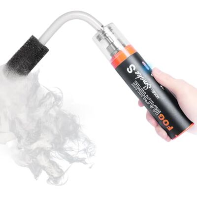 LENSGO Smoke S handhållen dimmaskin, bärbar rökmaskin med fjärrkontroll fogger för fotografi, utomhusevenemang, fester, sceneffekter, halloween, desinfektion eller bröllop rök S LENSGO Smoke S handhållen dimmaskin, bärbar rökmaskin med fjärrkontroll fogger för fotografi, utomhusevenemang, fester, sceneffekter, halloween, desinfektion eller bröllop rök S