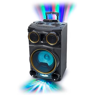 Muse High Power Party Bluetooth-högtalare, (M-1938 DJ) FM PLL-radio Muse High Power Party Bluetooth-högtalare, (M-1938 DJ) FM PLL-radio