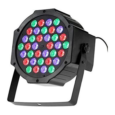 tempo di saldi Strålkastare Rgb 36 W med 36 lysdioder i olika färger x nattklubb ljudsensor färgglatt ljus tempo di saldi Strålkastare Rgb 36 W med 36 lysdioder i olika färger x nattklubb ljudsensor färgglatt ljus