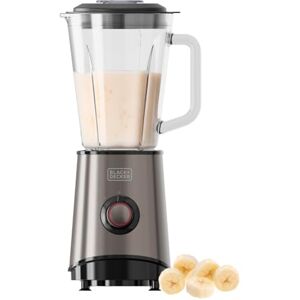 Black & Decker - Blender 800W Glasbehållare 1,5L 4 Rostfritt Stålblad - Blender Black & Decker - Blender 800W Glasbehållare 1,5L 4 Rostfritt Stålblad - Blender