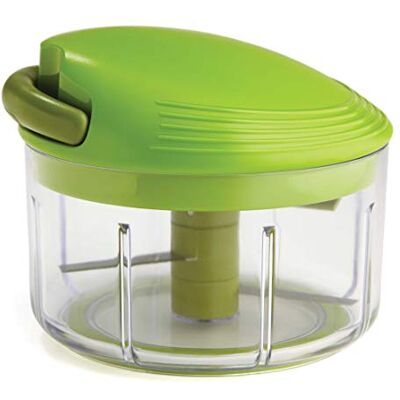 Kuhn Rikon Pull Chop - Universell potatisstötare, liten, plast, 500 ml, grön Kuhn Rikon Pull Chop - Universell potatisstötare, liten, plast, 500 ml, grön
