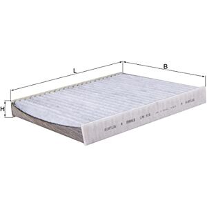 KNECHT LAK 816 - Kabinluftfilter KNECHT LAK 816 - Kabinluftfilter