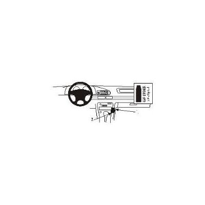Brodit ProClip Kit för elektroniska enheter som stöder Ama 95-97 Brodit ProClip Kit för elektroniska enheter som stöder Ama 95-97