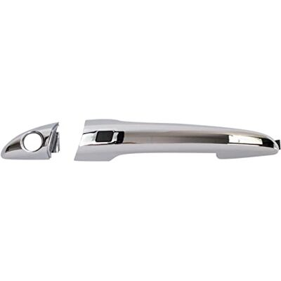 TRQ Front Left Exterior Door Handle Chrome Drivers Side Compatible with 2015-2019 Hyundai Sonata TRQ Front Left Exterior Door Handle Chrome Drivers Side Compatible with 2015-2019 Hyundai Sonata
