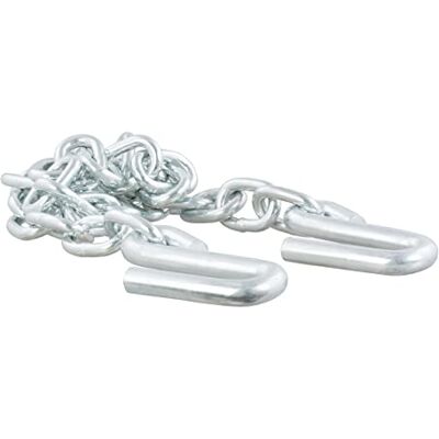 CURT 80301 48-Inch Trailer Safety Chain with 17/32-In S-Hooks, 7,000 lbs Break Strength CURT 80301 48-Inch Trailer Safety Chain with 17/32-In S-Hooks, 7,000 lbs Break Strength