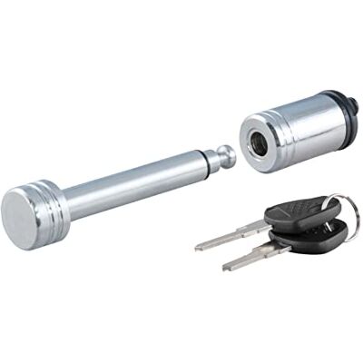 CURT 23501 släpvagn kopplingslås, 1/2-tums stiftdiameter, passar 1-1/4-tums mottagare CURT 23501 släpvagn kopplingslås, 1/2-tums stiftdiameter, passar 1-1/4-tums mottagare