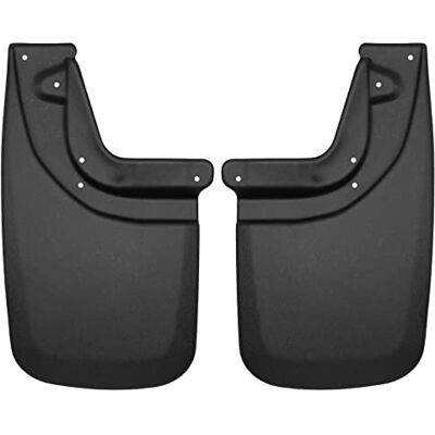 Husky Liners Rear Mud Guards 2005-2015 Toyota Tacoma w/OEM Fender Flares & Mud Guards, Rear Set Black, 2 Pc. 57931 Husky Liners Rear Mud Guards 2005-2015 Toyota Tacoma w/OEM Fender Flares & Mud Guards, Rear Set Black, 2 Pc. 57931