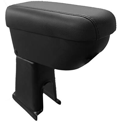 AUTO-STYLE Armstöd konstläder kompatibelt med Fiat 500 2007-2015, svart AUTO-STYLE Armstöd konstläder kompatibelt med Fiat 500 2007-2015, svart