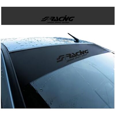 Simoni Racing Svart mattsolskydd 150x24cm - Biltilbehör Simoni Racing Svart mattsolskydd 150x24cm - Biltilbehör