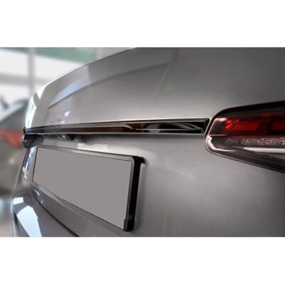 Avisa svart krom rostfritt stål trimlist för bakluckan kompatibel med Skoda Superb IV Liftback (NZ3) 2024– Avisa svart krom rostfritt stål trimlist för bakluckan kompatibel med Skoda Superb IV Liftback (NZ3) 2024–