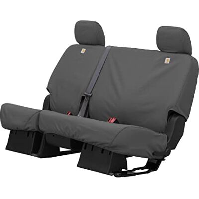 Covercraft SSC8462CAGY Carhartt SeatSaver Second Row Custom Fit Seat Cover för Select Ford F-250 Super Duty/F-350 Super Duty Modeller Duck Weave (Gravel) Covercraft SSC8462CAGY Carhartt SeatSaver Second Row Custom Fit Seat Cover för Select Ford F-250 Super Duty/F-350 Super Duty Modeller Duck Weave (Gravel)