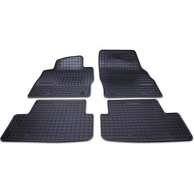 Bottari Italy Bottari 39759 set med 4 gummibilmattor för Volkswagen Polo från 2017 och Seat Ibiza från 2017 Bottari Italy Bottari 39759 set med 4 gummibilmattor för Volkswagen Polo från 2017 och Seat Ibiza från 2017