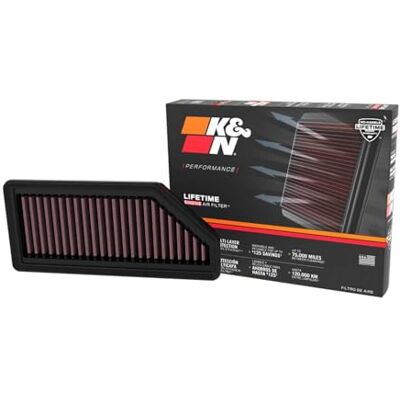 K&N ersättningsluftfilter kompatibelt med Renault Arkana 1.6 4cyl 2022- (33-3184) K&N ersättningsluftfilter kompatibelt med Renault Arkana 1.6 4cyl 2022- (33-3184)