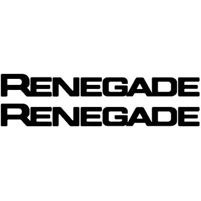4R Quattroerre.it 17130 Klistermärken Jeep Renegade Skrivet för Dörrhandtag, 10 cm, Svart, 2 stycken 4R Quattroerre.it 17130 Klistermärken Jeep Renegade Skrivet för Dörrhandtag, 10 cm, Svart, 2 stycken
