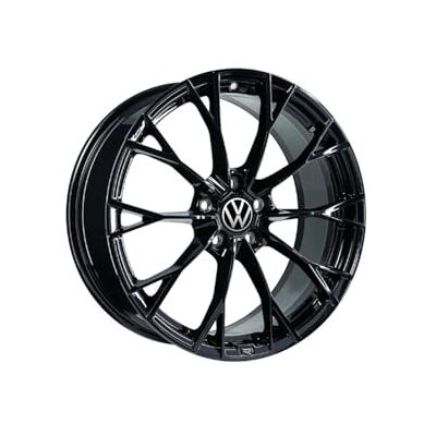 Volkswagen Leichtmetallfelge Warmenau, Aluminium-Magnesium-Silicon Alloy, Brilliant Black Volkswagen Leichtmetallfelge Warmenau, Aluminium-Magnesium-Silicon Alloy, Brilliant Black
