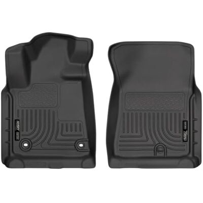 Husky Liners Front & 2nd Seat Floor Liners Fits 14-18 Tundra CrewMax Cab Husky Liners Front & 2nd Seat Floor Liners Fits 14-18 Tundra CrewMax Cab