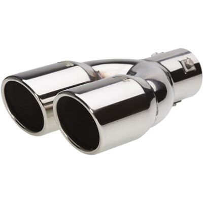 Simoni Racing TRX/18 avgasspets dubbel rundad inox Simoni Racing TRX/18 avgasspets dubbel rundad inox
