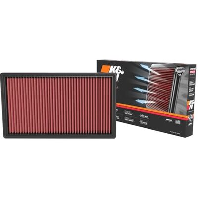 K&N Motorluftfilter: hög prestanda, premium, tvättbar, ersättningsfilter: kompatibel med Mercedez Benz C180/C200/C300, 33-3173 K&N Motorluftfilter: hög prestanda, premium, tvättbar, ersättningsfilter: kompatibel med Mercedez Benz C180/C200/C300, 33-3173