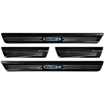Avisa Black Inox dörrtröskelskydd kompatibel med Volkswagen Golf VIII Hatchback/Variant 2020-2024 & FL 2024- "Hybrid" 4 delar Avisa Black Inox dörrtröskelskydd kompatibel med Volkswagen Golf VIII Hatchback/Variant 2020-2024 & FL 2024- "Hybrid" 4 delar