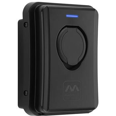 Masterplug Ev-Väggladdare För Hemmabruk För Typ 2 El- Och Laddhybridfordon, Med Uttag, Mode 3, Auto-Lock, Enfas, Rfid Med Taggar, Basics, Svart, Ip65, 7,4 Kw, 32 A, Evcm3Bs7Br Masterplug Ev-Väggladdare För Hemmabruk För Typ 2 El- Och Laddhybridfordon, Med Uttag, Mode 3, Auto-Lock, Enfas, Rfid Med Taggar, Basics, Svart, Ip65, 7,4 Kw, 32 A, Evcm3Bs7Br
