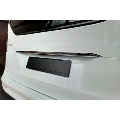 Avisa svart krom rostfritt stål trimlist för bakluckan kompatibel med Mercedes V-klass (W447) 2014–2019, Facelift 2019–2024 & Facelift 2024– Avisa svart krom rostfritt stål trimlist för bakluckan kompatibel med Mercedes V-klass (W447) 2014–2019, Facelift 2019–2024 & Facelift 2024–