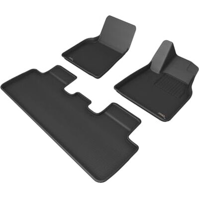 3D MAXpider golvmattor för TESLA Model Y 2021-2024+ anpassad passform bilgolvmattor, Kagu-serien (1:a och 2:a raden) 3D MAXpider golvmattor för TESLA Model Y 2021-2024+ anpassad passform bilgolvmattor, Kagu-serien (1:a och 2:a raden)