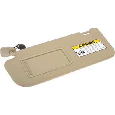 Dorman 74212 Driver Side Sun Visor Compatible with Select Hyundai Models, Beige Dorman 74212 Driver Side Sun Visor Compatible with Select Hyundai Models, Beige
