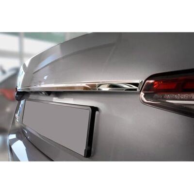 Avisa krom rostfritt stål trimlist för baklucka kompatibel med Skoda Superb IV lyftback (NZ3) 2024– Avisa krom rostfritt stål trimlist för baklucka kompatibel med Skoda Superb IV lyftback (NZ3) 2024–