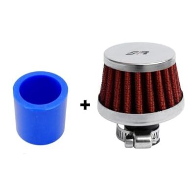 Simoni Racing Kit popoff ABTX med förkromat mini-kon-luftfilter för Abarth och Alfa Romeo Simoni Racing Kit popoff ABTX med förkromat mini-kon-luftfilter för Abarth och Alfa Romeo