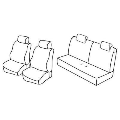 Lampa Superior Seat Covers svart/röd kompatibel med Fiat Panda (09/03>01/12) Fiat Panda Classic (02/12>12/12) Lampa Superior Seat Covers svart/röd kompatibel med Fiat Panda (09/03>01/12) Fiat Panda Classic (02/12>12/12)