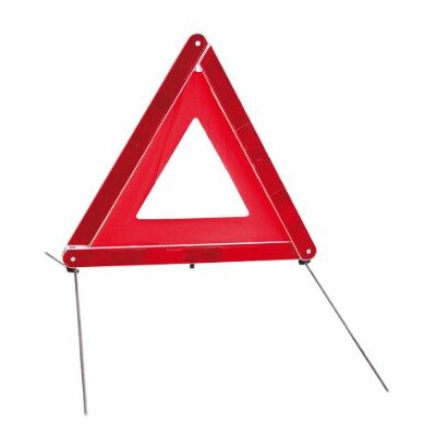 APA 31055 varningstriangel bil Micro, i plastkoger, R27, med metallfot APA 31055 varningstriangel bil Micro, i plastkoger, R27, med metallfot