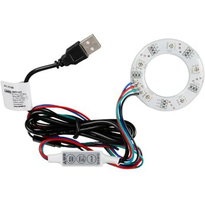 Lampa 35186 King USB RGB-LED-projektor Lampa 35186 King USB RGB-LED-projektor