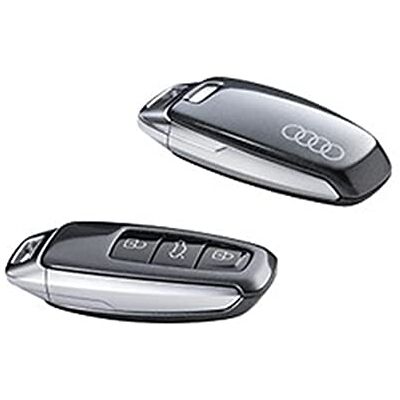 Audi 4N0071208AZ7S nyckelskydd, med ringlogotyp, endast för nycklar 8Y0959754 4N0959754 (daytonagrå) Audi 4N0071208AZ7S nyckelskydd, med ringlogotyp, endast för nycklar 8Y0959754 4N0959754 (daytonagrå)