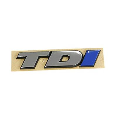 Volkswagen TDI Bakluckeemblem - Bildemblem Volkswagen TDI Bakluckeemblem - Bildemblem