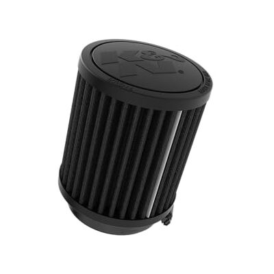 K&N Svart Dryflow luftfilter universellt rund 62 mm fläns, 89 mm ytterdiameter, 102 mm höjd (RU-3118HBK) K&N Svart Dryflow luftfilter universellt rund 62 mm fläns, 89 mm ytterdiameter, 102 mm höjd (RU-3118HBK)