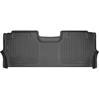Husky Liners Weatherbeater Floor Mats Fits 2021-2025 Ford F-150 (Includes 2022-2025 Lightning); 2017-2025 Ford F-250/F-350 SUPERCREW CAB ONLY w/Fold Flat Storage 2nd Row, 1-pc Black 14401 Husky Liners Weatherbeater Floor Mats Fits 2021-2025 Ford F-150 (Includes 2022-2025 Lightning); 2017-2025 Ford F-250/F-350 SUPERCREW CAB ONLY w/Fold Flat Storage 2nd Row, 1-pc Black 14401