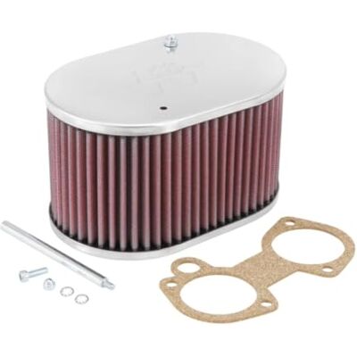 K&N 56-9107 Tvättbar och återanvändbar bilanpassad racingmontering K&N 56-9107 Tvättbar och återanvändbar bilanpassad racingmontering