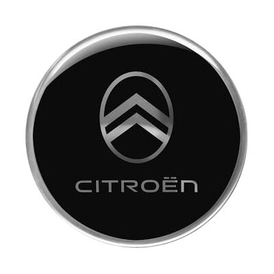 4R Quattroerre.it Citroen 3D klistermärke Ny logotyp, svart, 52 mm 4R Quattroerre.it Citroen 3D klistermärke Ny logotyp, svart, 52 mm